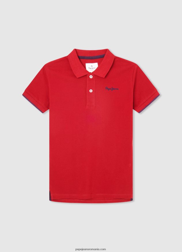 cămașă misterton cu mânecă scurtă băiat Pepe Jeans albastru înălbitor 6Z0R461674 - imagine 5