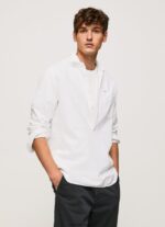 cămașă oxford lawson cu formă regulată bărbați Pepe Jeans alb 6Z0R461044