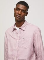 cămașă Parker cu mâneci lungi bărbați Pepe Jeans înălbitor roz 6Z0R461051 - imagine 3