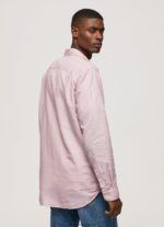 cămașă Parker cu mâneci lungi bărbați Pepe Jeans înălbitor roz 6Z0R461051 - imagine 4