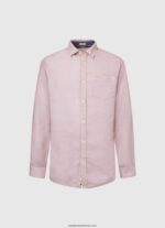 cămașă Parker cu mâneci lungi bărbați Pepe Jeans înălbitor roz 6Z0R461051 - imagine 5