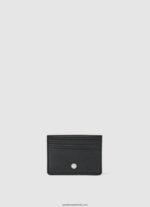 căptușeală imprimată suport card din piele bărbați Pepe Jeans negru 6Z0R461289 - imagine 4