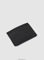 căptușeală imprimată suport card din piele bărbați Pepe Jeans negru 6Z0R461289 - imagine 5