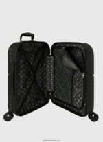 cărucior abs 55 cm. evidenția valiza tare femei Pepe Jeans negru 6Z0R46758 - imagine 4