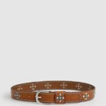 centura din piele boema femei Pepe Jeans coniac 6Z0R46765