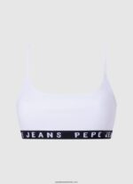 chiloți clasici cu logo imprimat femei Pepe Jeans negru 6Z0R46539 - imagine 5