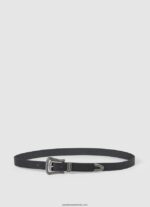 curea subțire din piele femei Pepe Jeans negru 6Z0R46759 - imagine 3