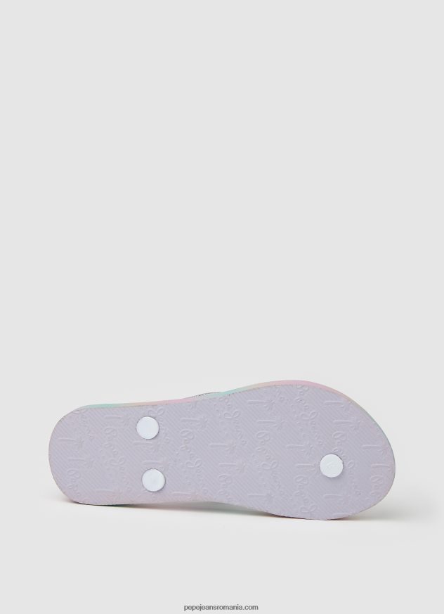 dorset milana beach flip flops fată Pepe Jeans argint 6Z0R461349 - imagine 5