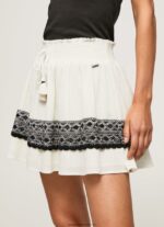 fusta cu detalii crosetate femei Pepe Jeans mousse 6Z0R46480 - imagine 3