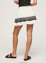 fusta cu detalii crosetate femei Pepe Jeans mousse 6Z0R46480 - imagine 4