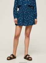 fusta cu imprimeu floral femei Pepe Jeans multi 6Z0R46505 - imagine 2