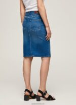 fusta din denim cu potrivire regulata femei Pepe Jeans denim 6Z0R46485 - imagine 4
