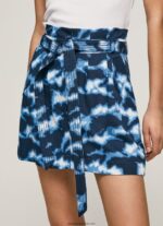fusta mini cu imprimeu camuflaj femei Pepe Jeans multi 6Z0R46500 - imagine 3