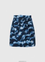 fusta mini cu imprimeu camuflaj femei Pepe Jeans multi 6Z0R46500 - imagine 5
