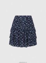 fusta scurta cu imprimeu geometric femei Pepe Jeans multi 6Z0R46497 - imagine 5