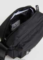 geantă crossbody din material textil cu logo în relief bărbați Pepe Jeans negru 6Z0R461292 - imagine 3