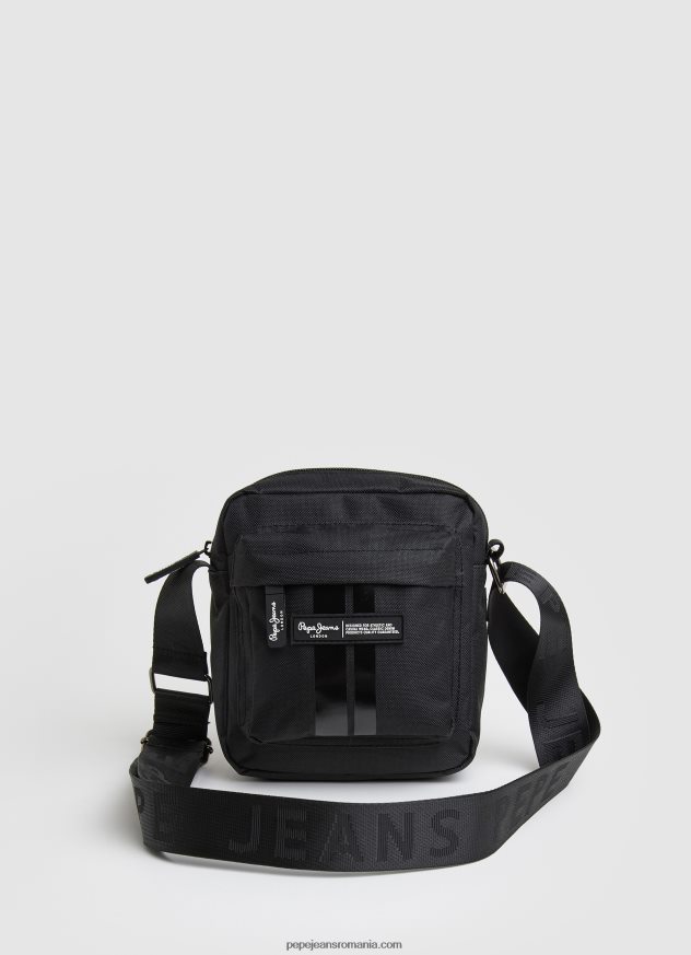 geanta_crossbody_din_material_textil_cu_logo_in_relief_barbati_pepe_jeans_negru_6z0r461292.jpg geantă crossbody din material textil cu logo în relief bărbați Pepe Jeans negru 6Z0R461292 - imagine 1