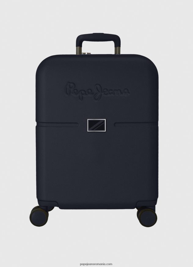 geantă de călătorie cu logo în relief femei Pepe Jeans cer 6Z0R46750 - imagine 4