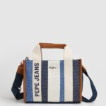 geantă de mână din bumbac femei Pepe Jeans dulwich 6Z0R46737