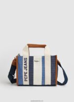 geantă de mână din bumbac femei Pepe Jeans dulwich 6Z0R46737