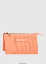 geanta de piele intoarsa femei Pepe Jeans cămilă 6Z0R46724 - imagine 5