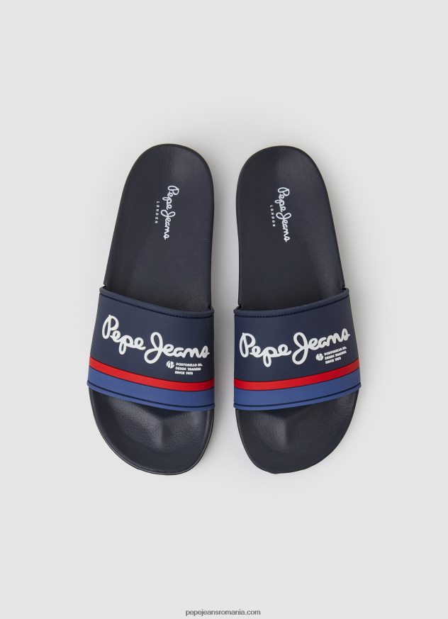 glisor portobello beach flip flops bărbați Pepe Jeans marina 6Z0R461260 - imagine 2