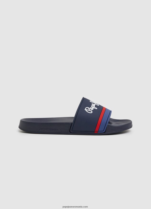 glisor portobello beach flip flops bărbați Pepe Jeans marina 6Z0R461260 - imagine 1