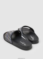 glisor set șlapi de plajă femei Pepe Jeans negru 6Z0R46692 - imagine 4