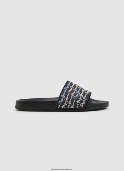 glisor set șlapi de plajă femei Pepe Jeans negru 6Z0R46692