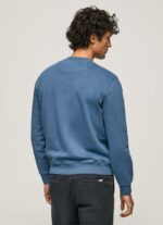 hanorac din bumbac imprimat cu logo bărbați Pepe Jeans jarman 6Z0R46907 - imagine 4