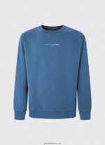 hanorac din bumbac imprimat cu logo bărbați Pepe Jeans jarman 6Z0R46907 - imagine 5