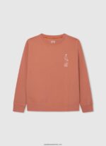 hanorac imprimat cu logo băiat Pepe Jeans alb 6Z0R461585 - imagine 4