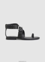 Hayes trend sandale plate femei Pepe Jeans negru 6Z0R46656