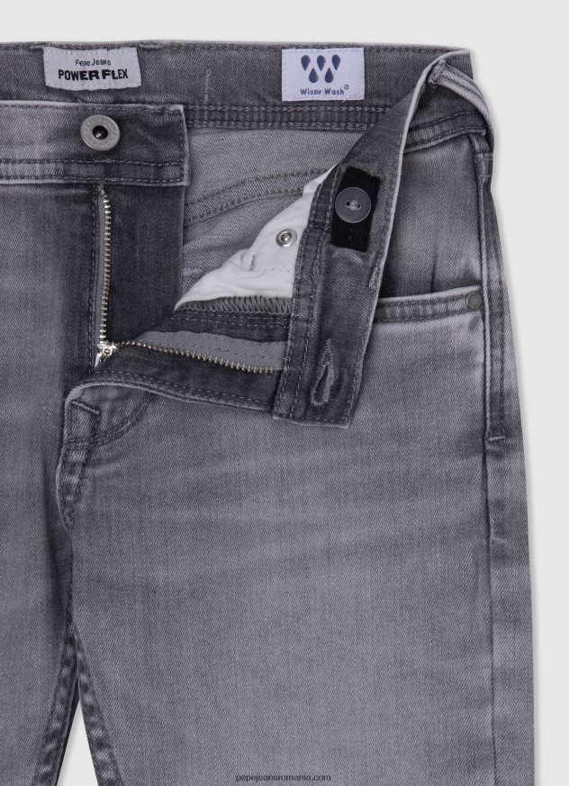 în sfârșit blugi skinny cu talie joasă băiat Pepe Jeans denim 6Z0R461573 - imagine 3