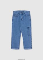 în sfârșit blugi skinny cu talie joasă băiat Pepe Jeans denim 6Z0R461573 - imagine 4