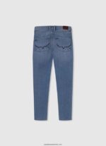 în sfârșit blugi skinny cu talie joasă băiat Pepe Jeans denim 6Z0R461579 - imagine 2