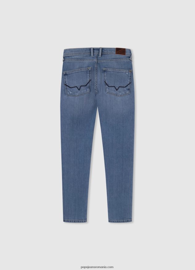 în sfârșit blugi skinny cu talie joasă băiat Pepe Jeans denim 6Z0R461579 - imagine 2