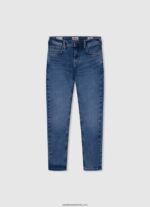 în sfârșit blugi skinny cu talie joasă băiat Pepe Jeans denim 6Z0R461579 - imagine 5
