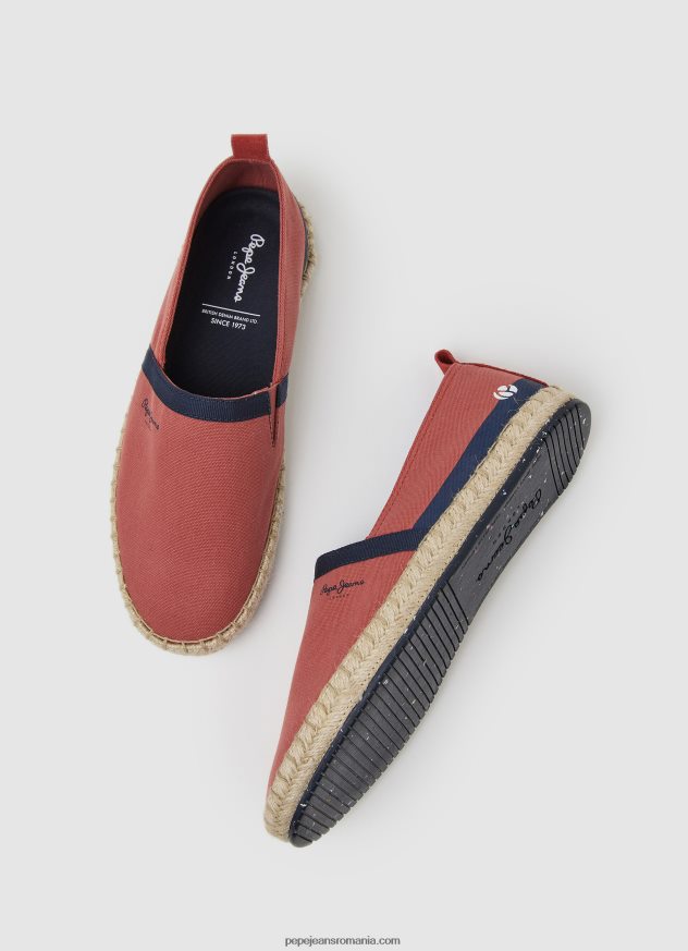 incalta adidasi de tabara turistica bărbați Pepe Jeans teracotă ușoară 6Z0R461253 - imagine 2