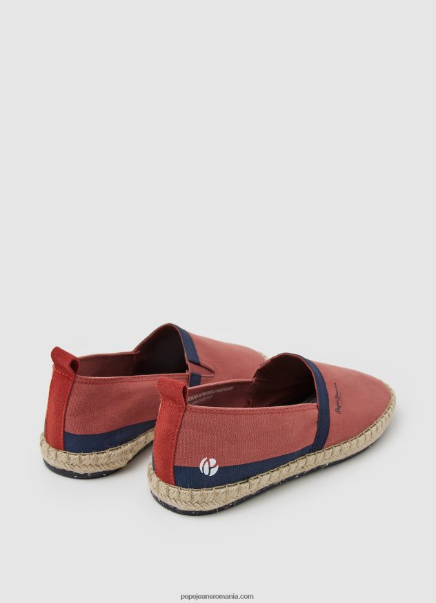 incalta adidasi de tabara turistica bărbați Pepe Jeans teracotă ușoară 6Z0R461253 - imagine 4