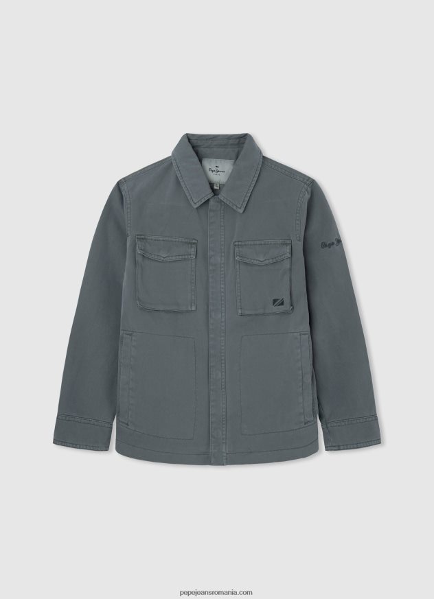 jachetă de denim cu potrivire obișnuită băiat Pepe Jeans denim 6Z0R461569 - imagine 5