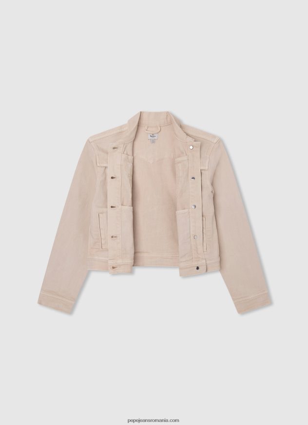jachetă de denim cu potrivire obișnuită fată Pepe Jeans zer 6Z0R461359 - imagine 3