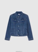 jachetă de denim cu potrivire obișnuită fată Pepe Jeans zer 6Z0R461359 - imagine 4