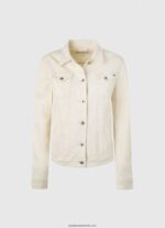 jachetă de denim economică femei Pepe Jeans denim 6Z0R46104 - imagine 5