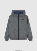 jachetă de vânt cu glugă băiat Pepe Jeans turnare 6Z0R461568