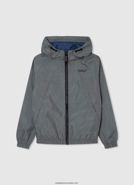 jachetă de vânt cu glugă băiat Pepe Jeans turnare 6Z0R461568