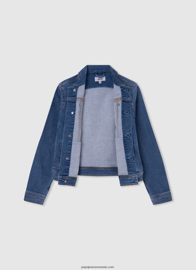 jachetă din denim cu potrivire normală noua fată Pepe Jeans denim 6Z0R461358 - imagine 3