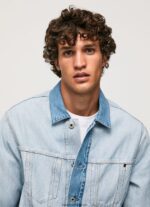 jachetă din denim pe dos bărbați Pepe Jeans denim 6Z0R46848 - imagine 4
