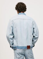 jachetă din denim pe dos bărbați Pepe Jeans denim 6Z0R46848 - imagine 5