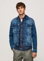 jachetă din denim pinner cu ajustare regulată bărbați Pepe Jeans denim 6Z0R46831 - imagine 2